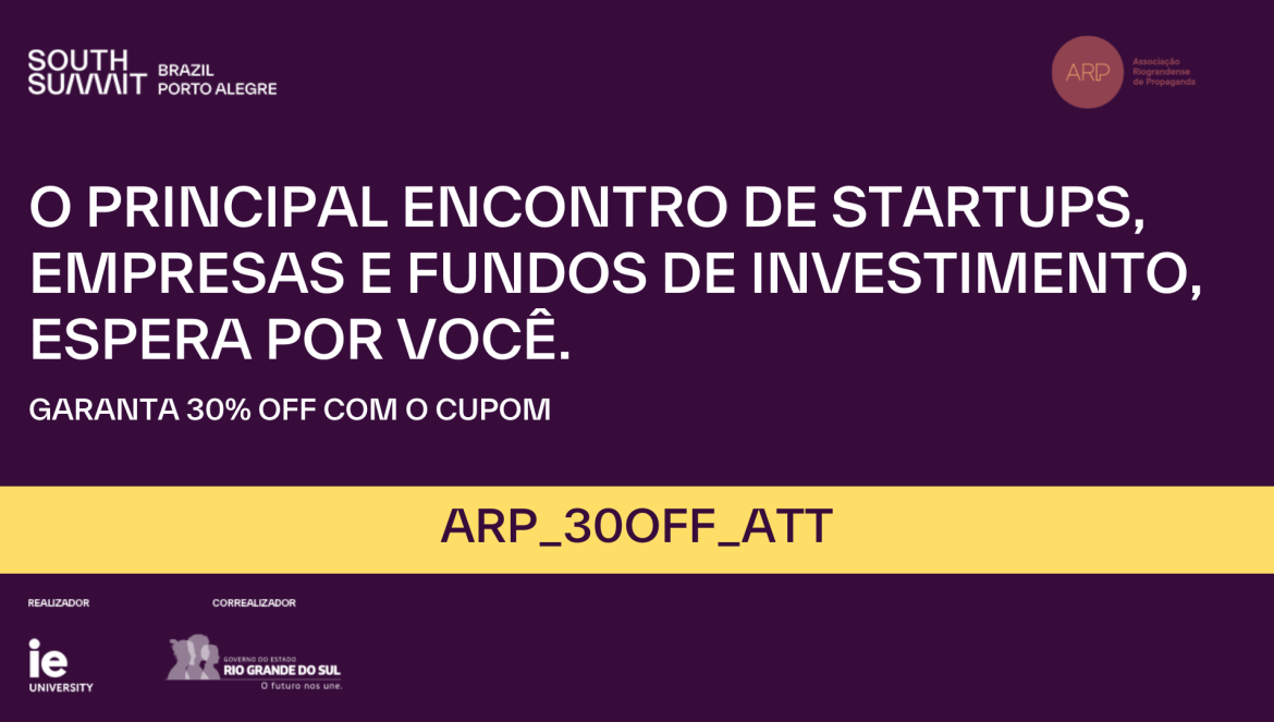 Associados ARP recebem 30% de desconto para participar do South Summit Brazil 2024