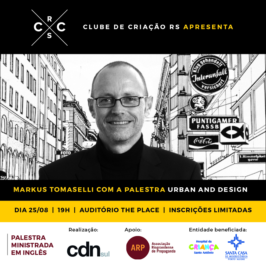 ARP apoia a palestra com o arquiteto austríaco Markus Tomaselli