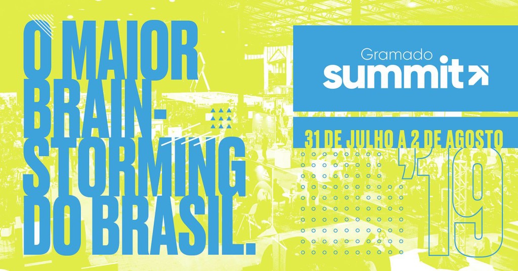 Você tem 50% de desconto e pode ganhar uma cortesia para a Gramado Summit
