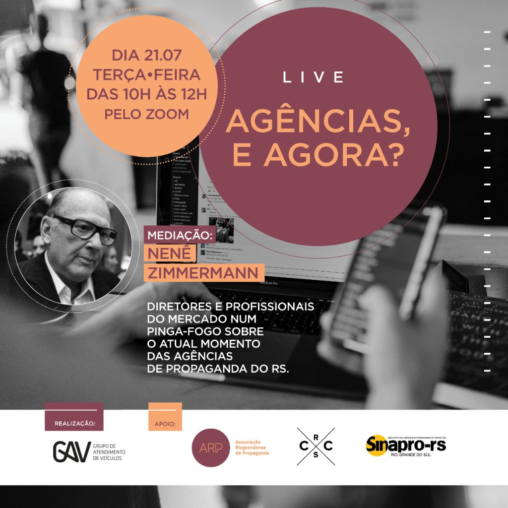 ARP APOIA: Agências, e agora? – Live sobre o cenário da comunicação na pandemia
