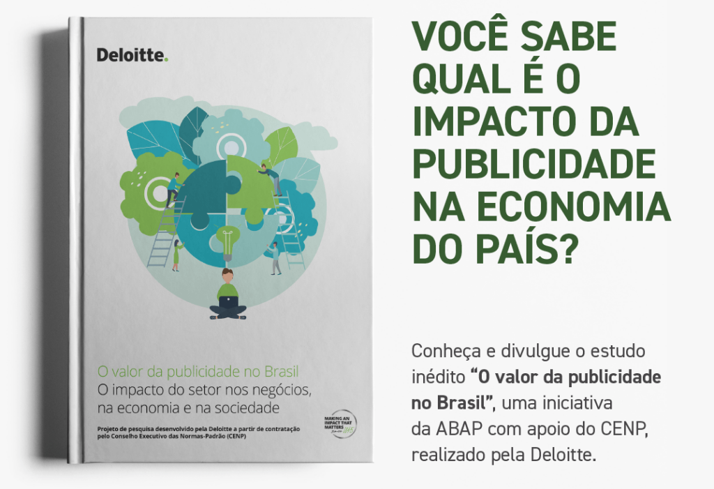 Deloitte divulga estudo sobre Valor da Publicidade no Brasil