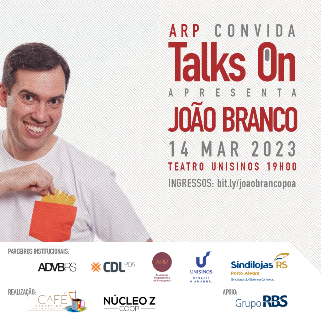 ARP é parceira do primeiro “Talks ON” com João Branco
