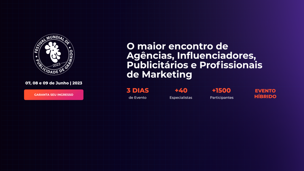 ARP é parceira da 23ª edição do Festival Mundial de Publicidade