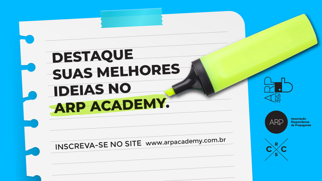 Maior premiação estudantil da propaganda gaúcha, ARP Academy abre inscrições