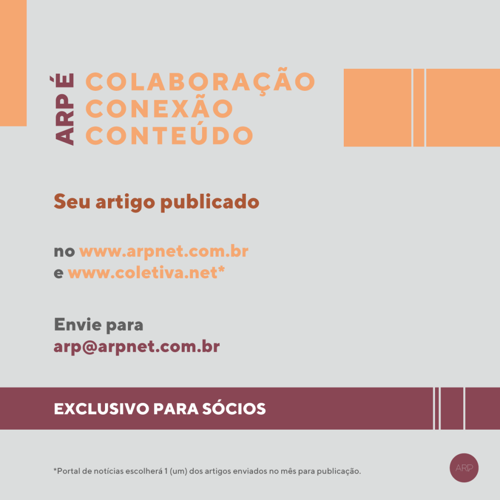 Associado(a), quer seu artigo divulgado pela ARP e no Coletiva.net?!