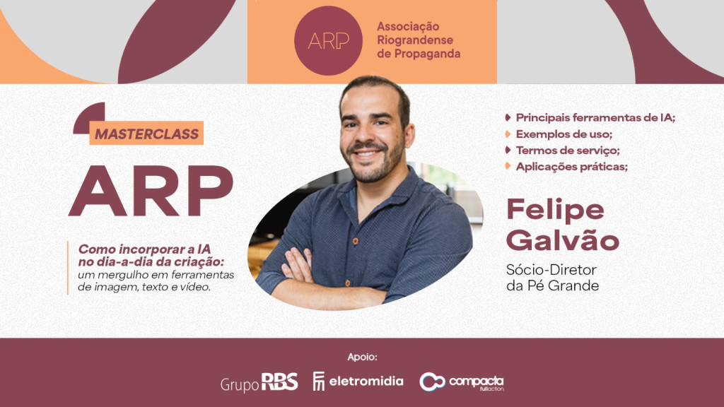 Inteligência Artificial é tema do MasterClass da ARP