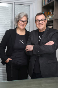Rogério Fraga e Eneida Severo_Agência Pense