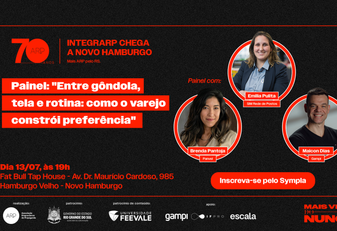 IntegrARP desembarca em Novo Hamburgo com painel  sobre varejo e marcas